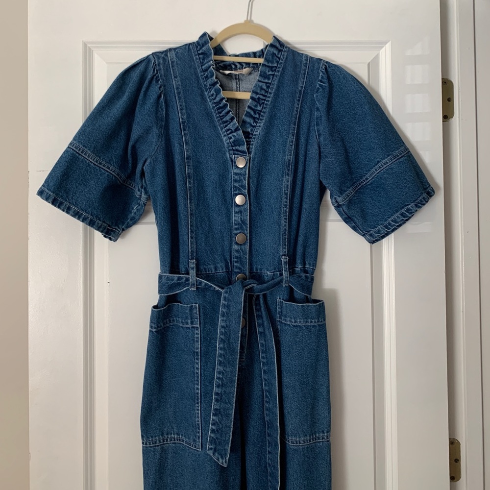 Sea NY Denim Jumpsuit